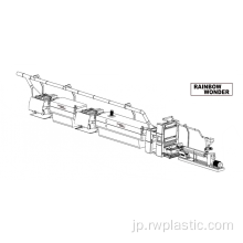 PEプラスチック押出機の生産ライン